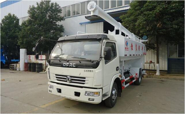 東風多利卡12立方散裝飼料運輸車