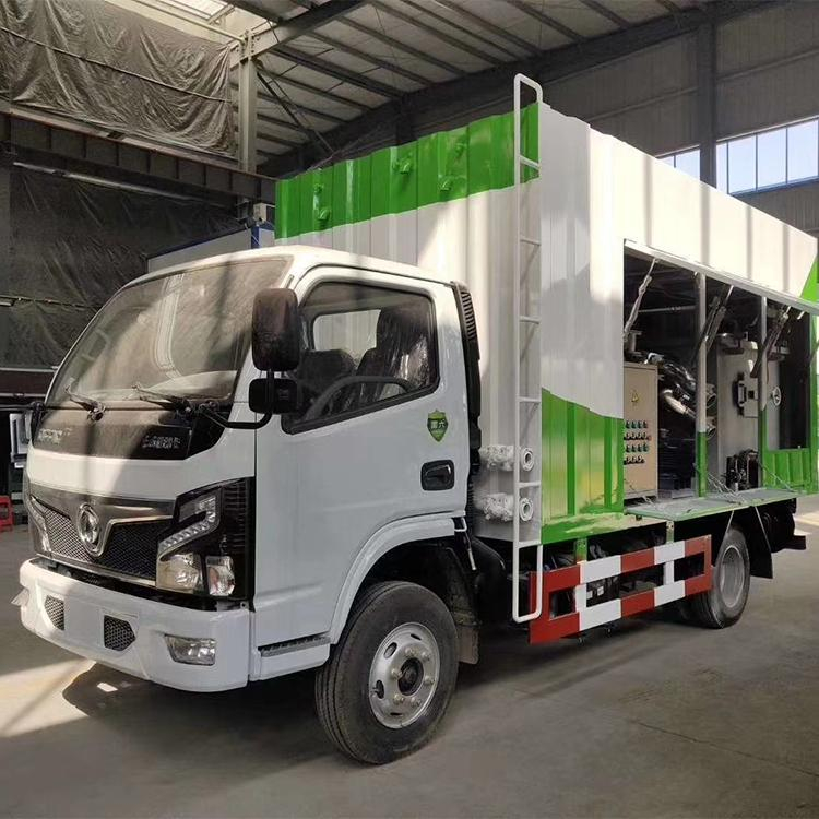 國六藍牌東風(fēng)多利卡污水凈化車
