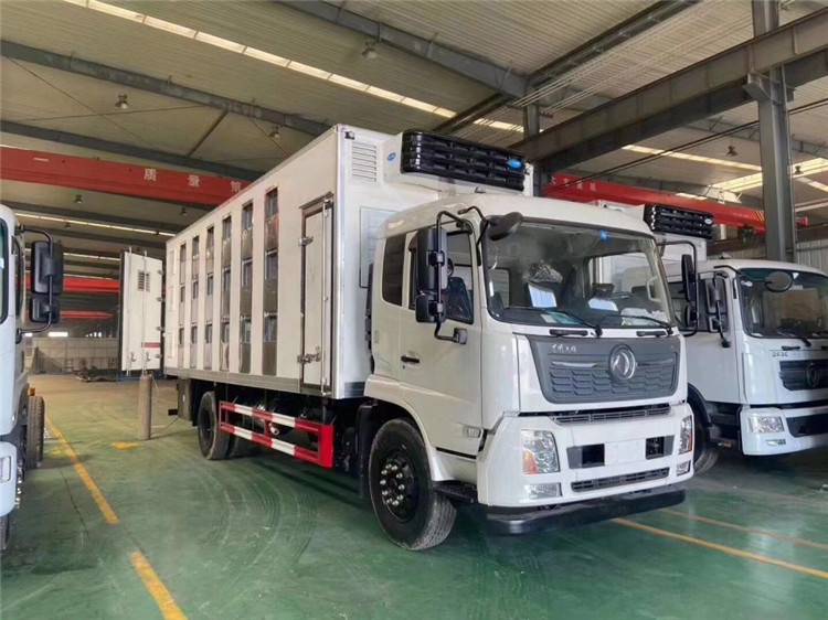 國六天錦運(yùn)豬車多少錢豬仔運(yùn)輸車