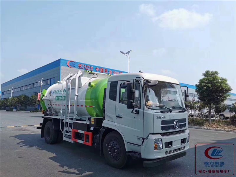 國(guó)六東風(fēng)天錦餐廚垃圾車